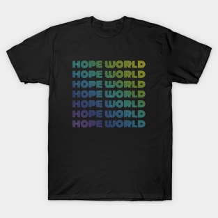 BTS Dynamite - BTS Army - Hope world ripetitive words (rainbow) | Kpop T-Shirt